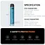 Под-система електронна сигарета Kumiho THOTH G Lite Pod 650mAh 2ml Kit Space Grey (18164) - мініатюра 7