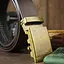 Ремінь шкіряний Vintage чоловічий 115х3,4 см acs0014821 - мініатюра 5