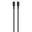 Кабель Proove Nylo Type-C to Type-C 100W (1.5m) black - мініатюра 1