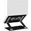Охлаждающая подставка для ноутбука до 15.6 дюймов OfficePro LS-122-B 2xfans Alloy Aluminum Black - миниатюра 5
