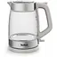Электрочайник Tefal Glass Kettle 1.7 л стекло с подсветкой серебристо-серый - миниатюра 1