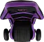 Геймерское кресло GT Racer черное с фиолетовым (X-2534-F Black/Violet) - миниатюра 10