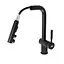 Cмеситель для кухни с выдвижным изливом черный Nett FBL-34 Черный - миниатюра 7