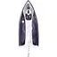 Утюг Holmer HIC-2535, Violet/White, 2500W, керамика, паровой удар 130 г/мин, постоянная подача пара 30 г/мин, вертикальная отпарка, очистка от накипи - миниатюра 3