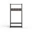 Вішалка модульна підлогова Ferrum-decor Треліс 13 180x90x38 чорний ДСП Дуб Сонома Трюфель 16мм (FRD-104329) - мініатюра 1