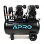 Компресор 4-циліндровий безмасляний Apro OFE-50 2х1,5кВт 475 л/хв 50 л 30412 - мініатюра 2