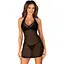 Пеньюар Obsessive Medilla chemise & thong XS/S - мініатюра 1