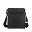 Сумка мужская кожаная Tiding Bag A25F-FL-875A черная с клапаном - миниатюра 3
