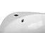 Умивальник Newarc Life 52x40 білий підлоговий 9812W, Білий - мініатюра 3