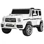 Электромобиль детский Bambi M 4214EBLR-1 Mercedes-Benz G-class Белый - миниатюра 1