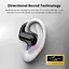 Бездротові спортивні bluetooth навушники Langsdom TS05 Open-Ear з спрямованим звуком і мікрофоном Бежевий - мініатюра 8