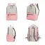 Рюкзак міський жіночий Tigernu T-B9388 16л для ноутбука 15.6" Pink (17041) - мініатюра 2