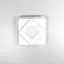 Квадратний світлодіодний світильник 30 см з матовим акрилом Line F 2230-300 WT - мініатюра 3