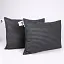 Набір MirSon №1097 Сolor Fun Line Stripe Black з евкаліптовим волокном 220 х 240 см чорний (2200010882513) - мініатюра 4