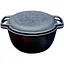 Чугунный казан Maysternya 6 л Ø26см с крышкой-сковородой (Т404СР) - миниатюра 1