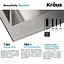 Кухонная мойка Kraus Standart Pro KHT301-18, Нержавеющая сталь - миниатюра 11