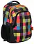 Городской рюкзак в клетку 23L PASO 30x45x20 см sum0024120 - миниатюра 1