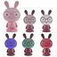 Світильник-нічник Kite LED з акумулятором Bunny рожевий (K24-490-1-2) - мініатюра 3
