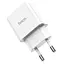 Зарядное устройство HOCO Leisure single port charger C106A блок адаптер белый - миниатюра 7