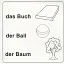 Німецька абетка ABC Deutsch lernen. Картки - мініатюра 5