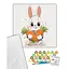 Картина по номерам "Чудесный кролик" Art Craft 15592-AC 30х30 см - миниатюра 2