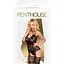 Бодистокинг в будуарном стиле Penthouse - Hottie Black XL - миниатюра 3