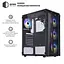 Корпус QUBE BOREY V2.0 ARGB Black (BOREY_F5NU3_V2.0) - мініатюра 10