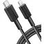 Кабель Anker 322 USB-C to Lightning - 1.8m Nylon Black (7030799) - миниатюра 1