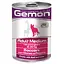 Вологий корм Gemon Dog Adult Medium шматочки з яловичиною та печінкою для собак середніх порід 415 г - мініатюра 1