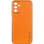 Шкіряний чохол Epik Xshield для Samsung Galaxy A05s Помаранчевий / Apricot - мініатюра 1