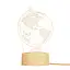 Светильник ночник 3D глобус USB, аккумулятор - миниатюра 1