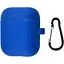 Чехол Apple High Copy Silicone Case + Carabine для Apple AirPods Blue [33027] - миниатюра 1
