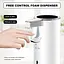 HMJIA Напівавтоматичний дозатор мила із сенсорною панеллю 400 мл IPX5 - мініатюра 4