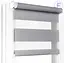 Роллеты день ночь Роллеты на окна день ночь Жалюзи день ночь 1214 Серый 650 - миниатюра 1