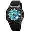 Годинник чоловічий наручний Skmei 2091 (Чорний/Блакитний/Чорний) - мініатюра 2