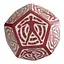 Кубик D12 Hit Location Red & white die (12HIT03) - миниатюра 1