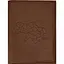 Кожаная обложка BlankNote Standart с картой Украины для нотариального реестра светло-коричневый - миниатюра 1