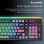Клавіатура GamePro Asgard Drakkar Keychron Super Red Switch Wireless/Bluetooth/USB Black бездротова (MK305BK) - мініатюра 15