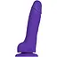 Реалістичний фалоімітатор Strap-On-Me SOFT REALISTIC DILDO Violet - Size L - мініатюра 1