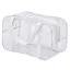 Прозрачная сумка в роддом размер М 40 х 25 х 20 см (белая) - миниатюра 1