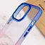 Чехол Epik TPU+PC Fresh sip series для Apple iPhone 13 Pro 6.1 Розовый/Синий - миниатюра 4