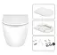 Набір Q-tap Nest 4 в 1 підвісний унітаз Scorpio Ultra Quiet 520x365x365 + комплект інсталяції QT1433053EUQW45169 - мініатюра 6