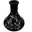 Колба для кальяна Craft Crystal Mini Black - миниатюра 2