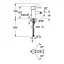 Смеситель для биде Grohe Essence 33623000 Хром - миниатюра 2