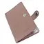 Обложка на документы кожаная на кнопке HC0035 нюдовая - миниатюра 2
