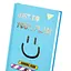 Блокнот Yes Smile Blue А6, 64 листа, в клетку (152063) - миниатюра 2