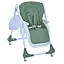 Стільчик для годування Bambi M 3233L Jade Green з регульованою спинкою, висотою та колесами, темно-зелений - мініатюра 2