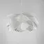 Подвесной светильник в форме белого цветка Ø 40 см Е27 + 3 режима | Line F | Арт. MJ182-450 - миниатюра 9