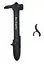 Насос велосипедный GIYO 46L пластиковый черный (G0000558) - миниатюра 3