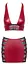 Комплект Cottelli Party Top Skirt S (червоний) - мініатюра 6